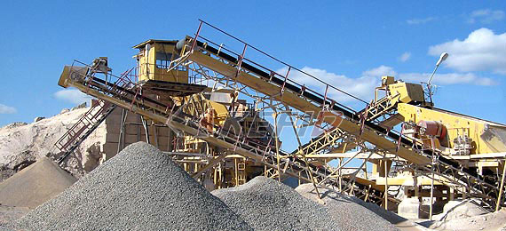 700-800TPH gravel sand production line
